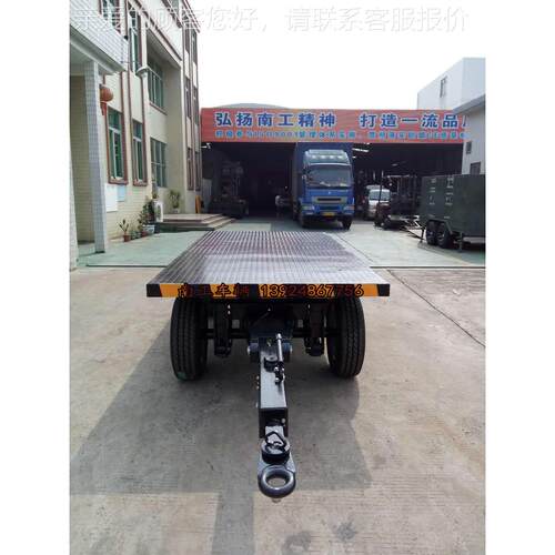 工2平板力车 吨全挂车NGTT02SB无动底南盘拖车