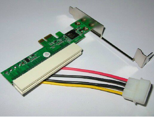 PCIe转PCI转接卡 PCI-e转PCI插槽扩展卡支持采集卡 PCIE转PCI卡
