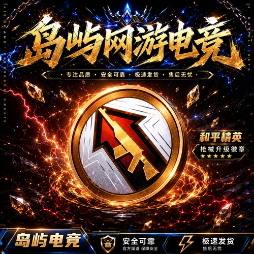 和平精英 枪械升级徽章 游戏道具赠送【加好友72小时后赠送】