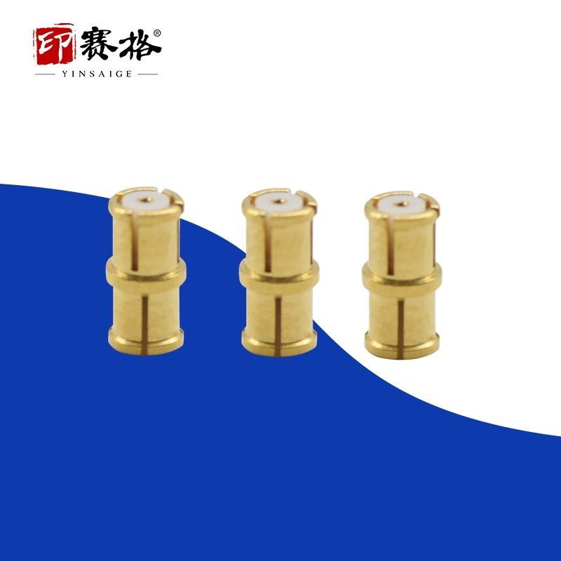 SMP-KK高频测试头射频连接器转接头SMP母转SMP母直通双母头 GPO