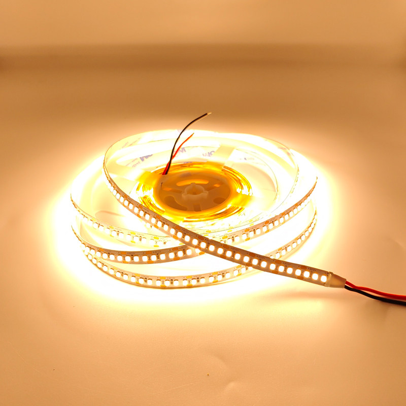 led贴片软灯带2835单色白光12V暖白24v自然白180珠10MM宽线条性灯