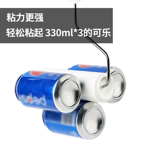 初舍粘毛器粘尘滚筒除尘纸可撕式滚刷16cm斜撕粘尘纸毡除毛发灰尘