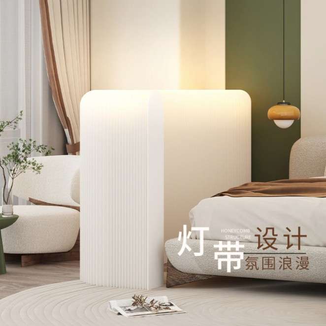 屏风隔断客厅玄关简约圆顶墙隔断墙简易自装隔断办公室隔断墙假墙
