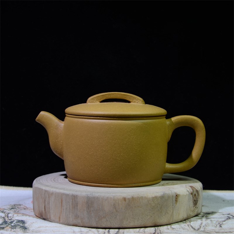 汉瓦壶宜兴中式朱泥紫砂壶全手工功夫茶具家用小号泡茶壶150ml