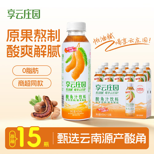 享云庄园酸角汁435ml装