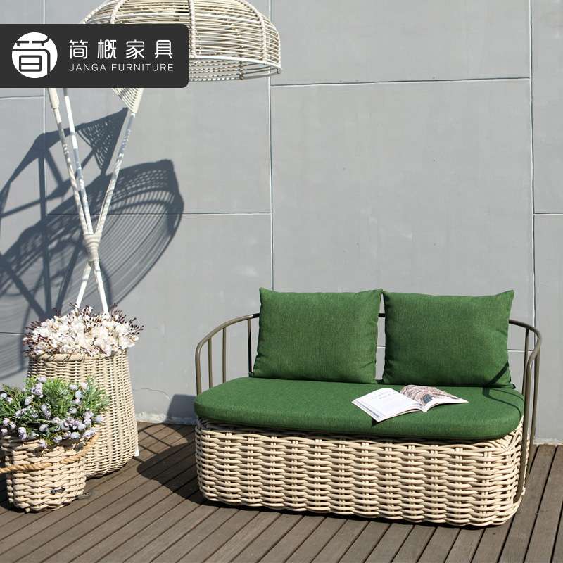 户外花园沙发家具别墅庭院藤编小户型沙发阳台茶几椅组合室外吧椅