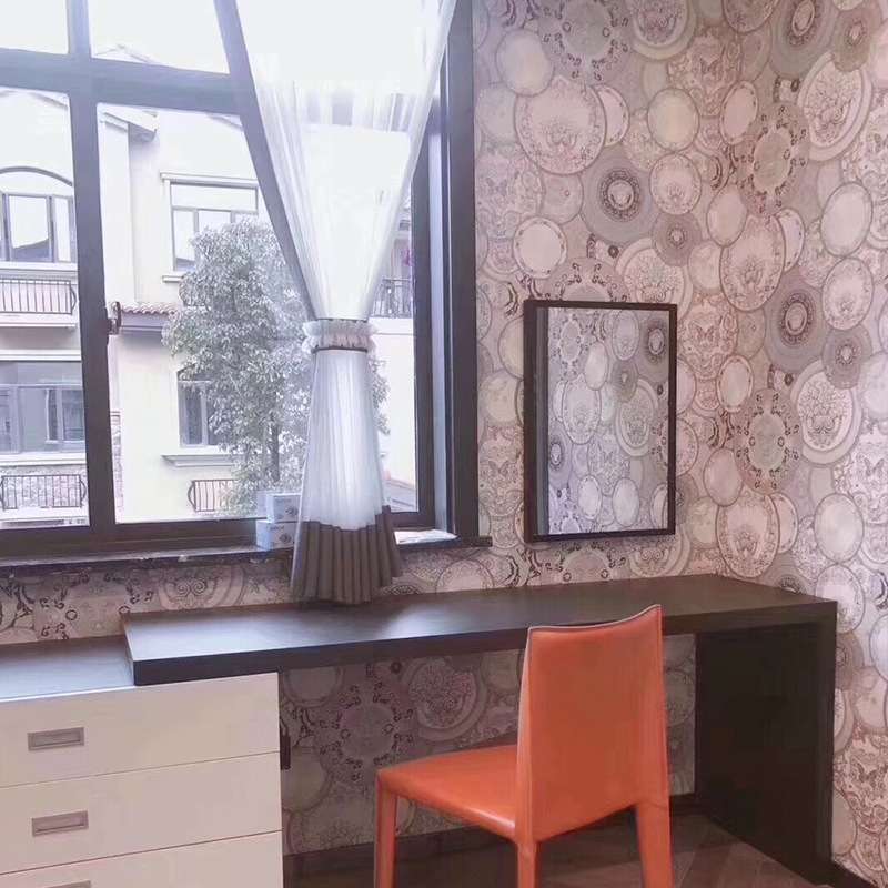 北京厂家全屋定 制现代简约家用卧室台式电脑桌书桌柜一体组合