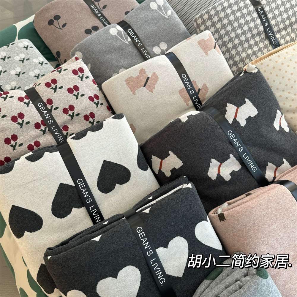 【可裸睡】全棉色织针织提花四件套加厚天竺棉纯棉柔软床上用品