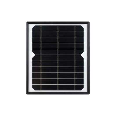 单晶硅太阳能板Solar Panel (5.5V 6W)光伏板发电板 钢化玻璃面板