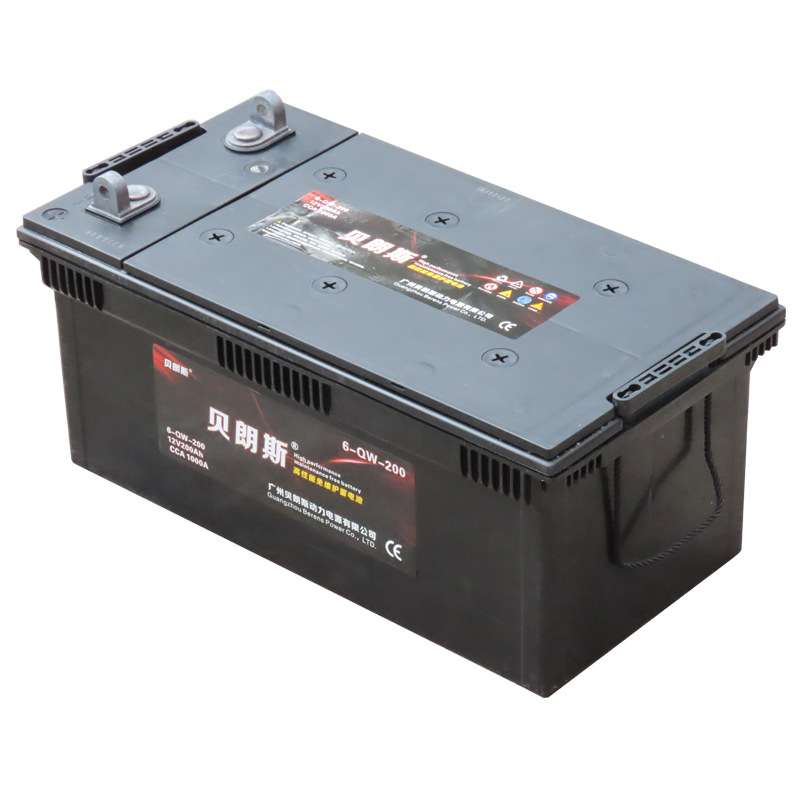 6-QW-200 船用蓄电池12V200Ah 发电机组启动铅酸电瓶厂家 CCA1000
