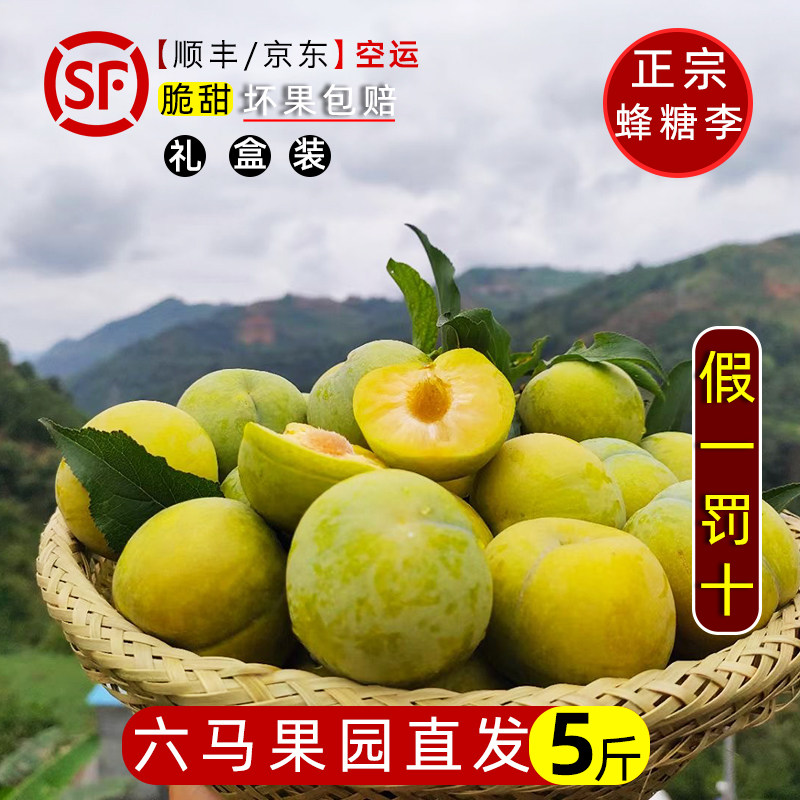 【严格品控】空运5斤正宗蜂糖李