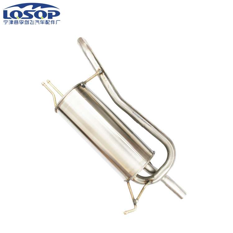 厂家直供消声器 适用菲亚特周末风后节静音排气管汽车消声器