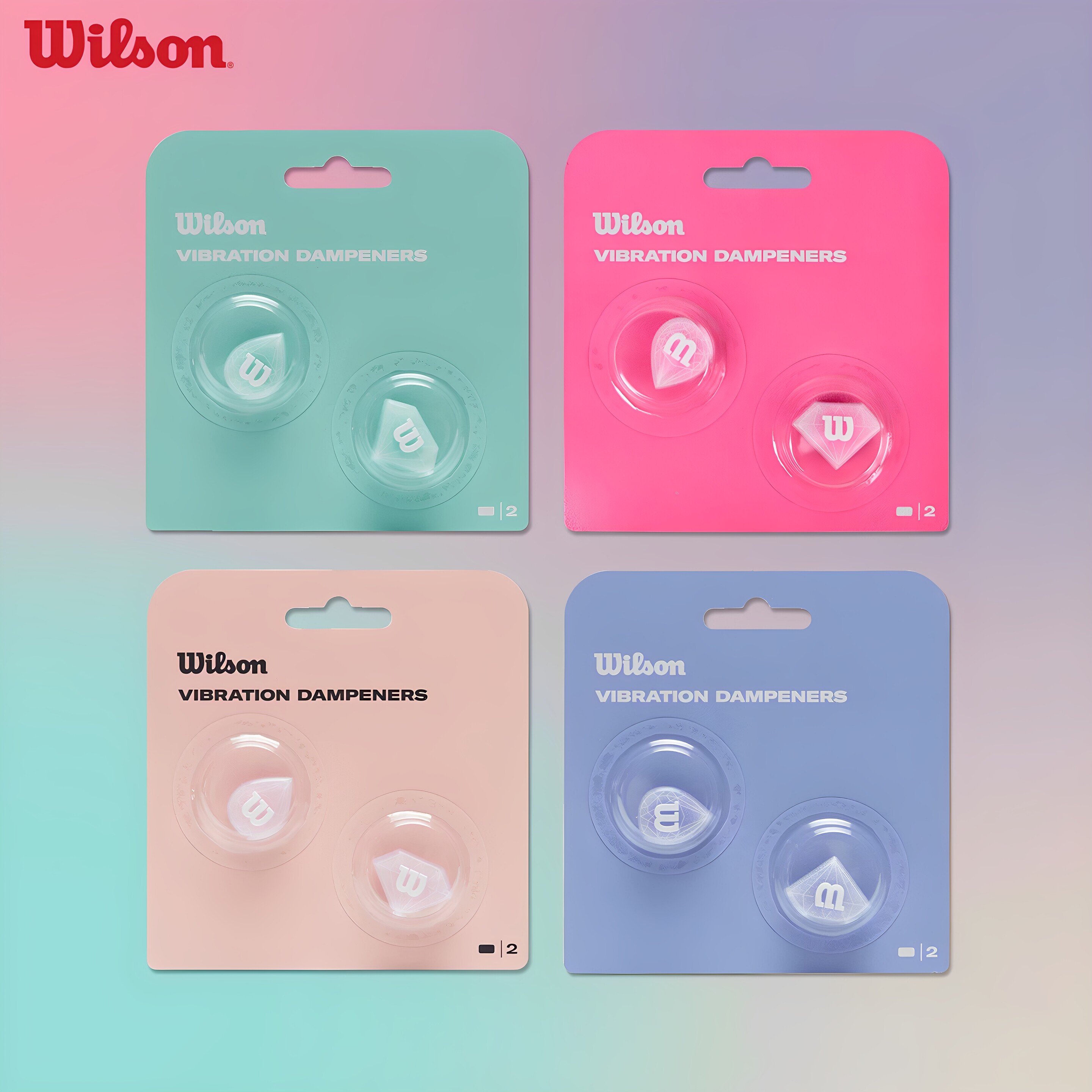Wilson威尔胜网球拍彩色避震器图片