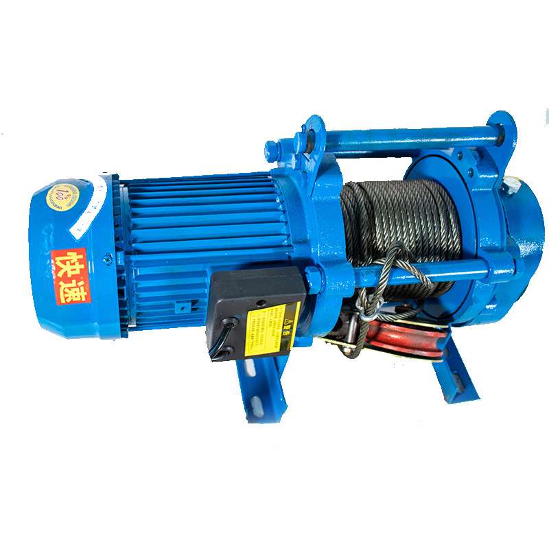 电动卷扬机厂家家用吊粮机220v380v钢丝绳工地装修建筑专用提升机