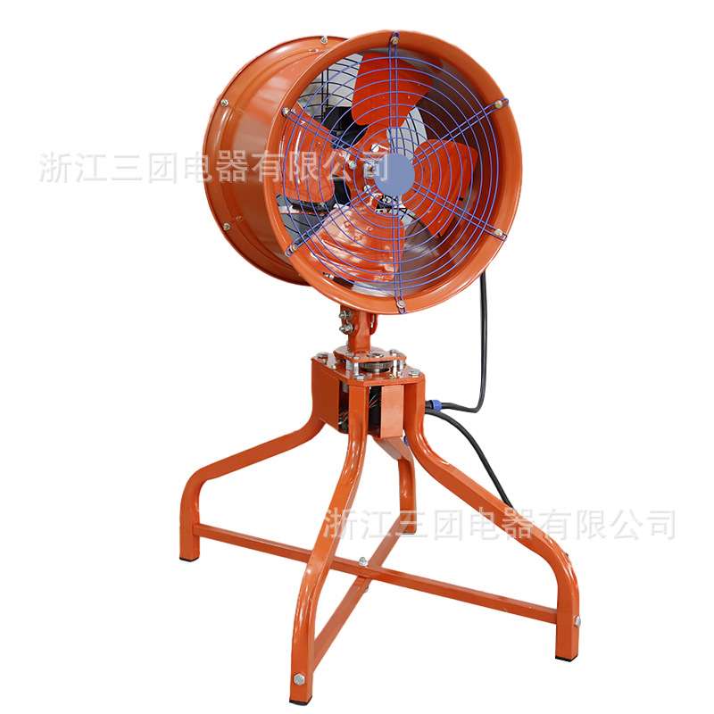 低噪音摇头式不锈钢扇叶铝合金纯铜电机通风机带支架系列