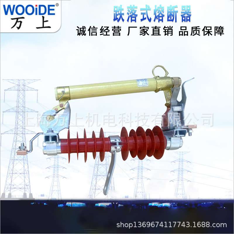 10kv高压跌落式熔断器户外RW11-12/200A保险熔丝令克开关NCX