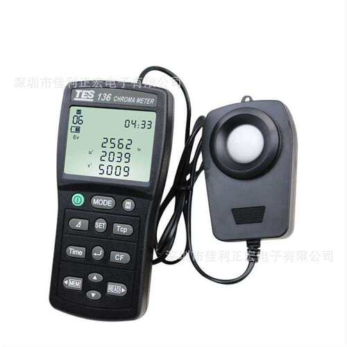 泰仕TES-136色温计/色度计/色温仪/色度仪 TES136