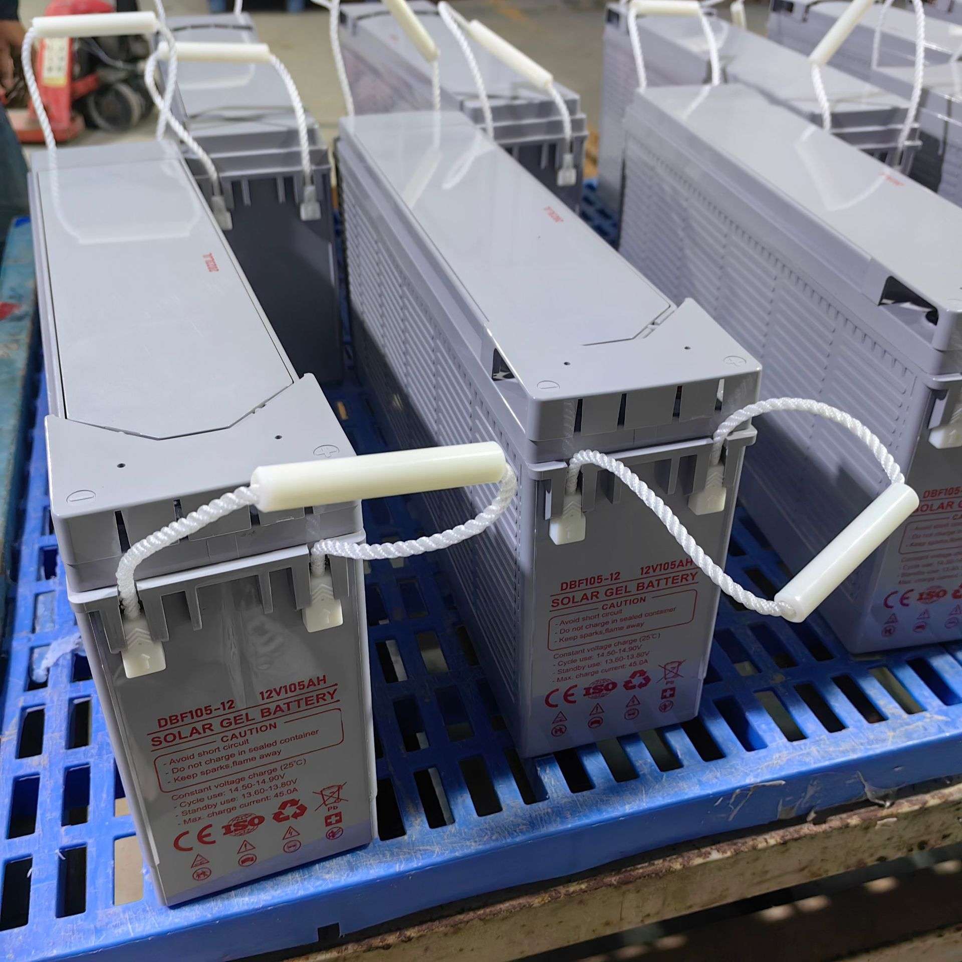 ZULE12V105AH前置端子蓄电池太阳能胶体电池fcc ce rohs msds认证
