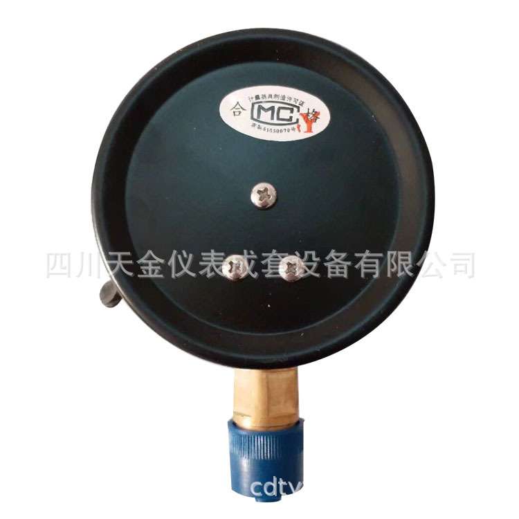 北京布莱迪压力表Y-100普通压力表螺纹0~60MPA 径向型水压表气压