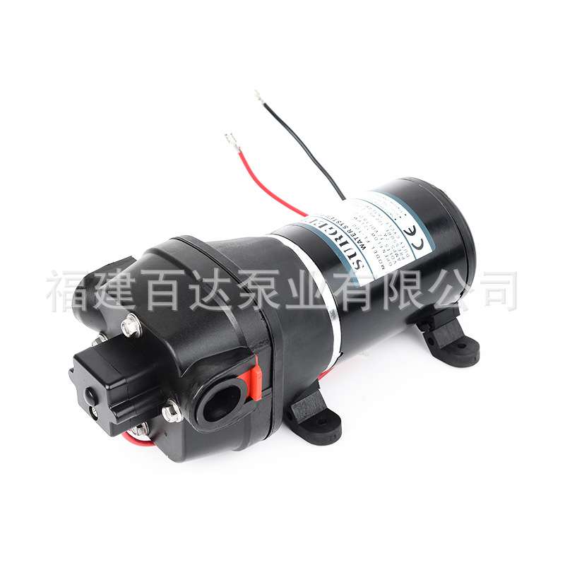 FL-100 微型电动隔膜高压车载洗车泵小型清洗机12V24V直流吸水泵