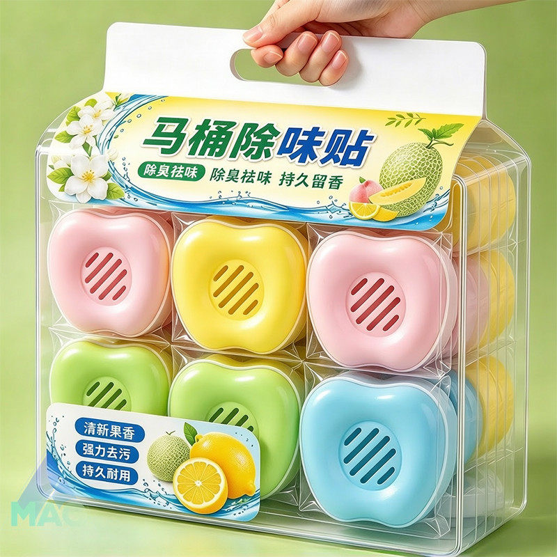 马桶香薰贴抑菌除臭神器厕所去除异味卫生间香氛空气清新持久留香