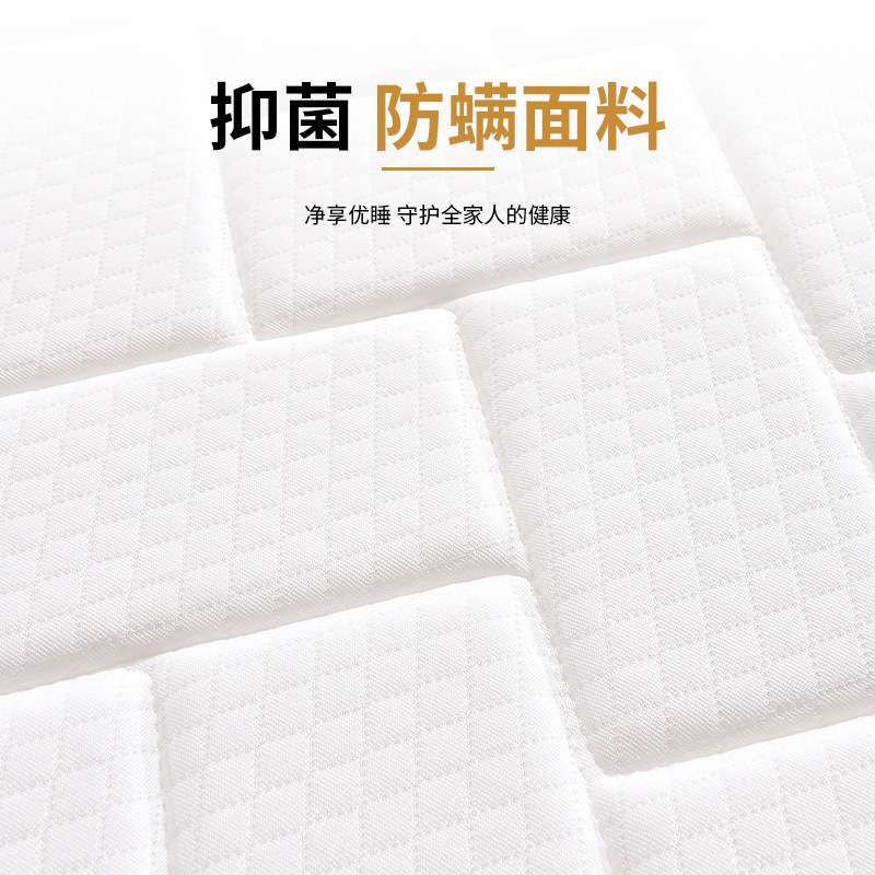乳胶床垫1.8m双人经济型20cm厚弹簧椰棕软硬两用家用床垫工厂
