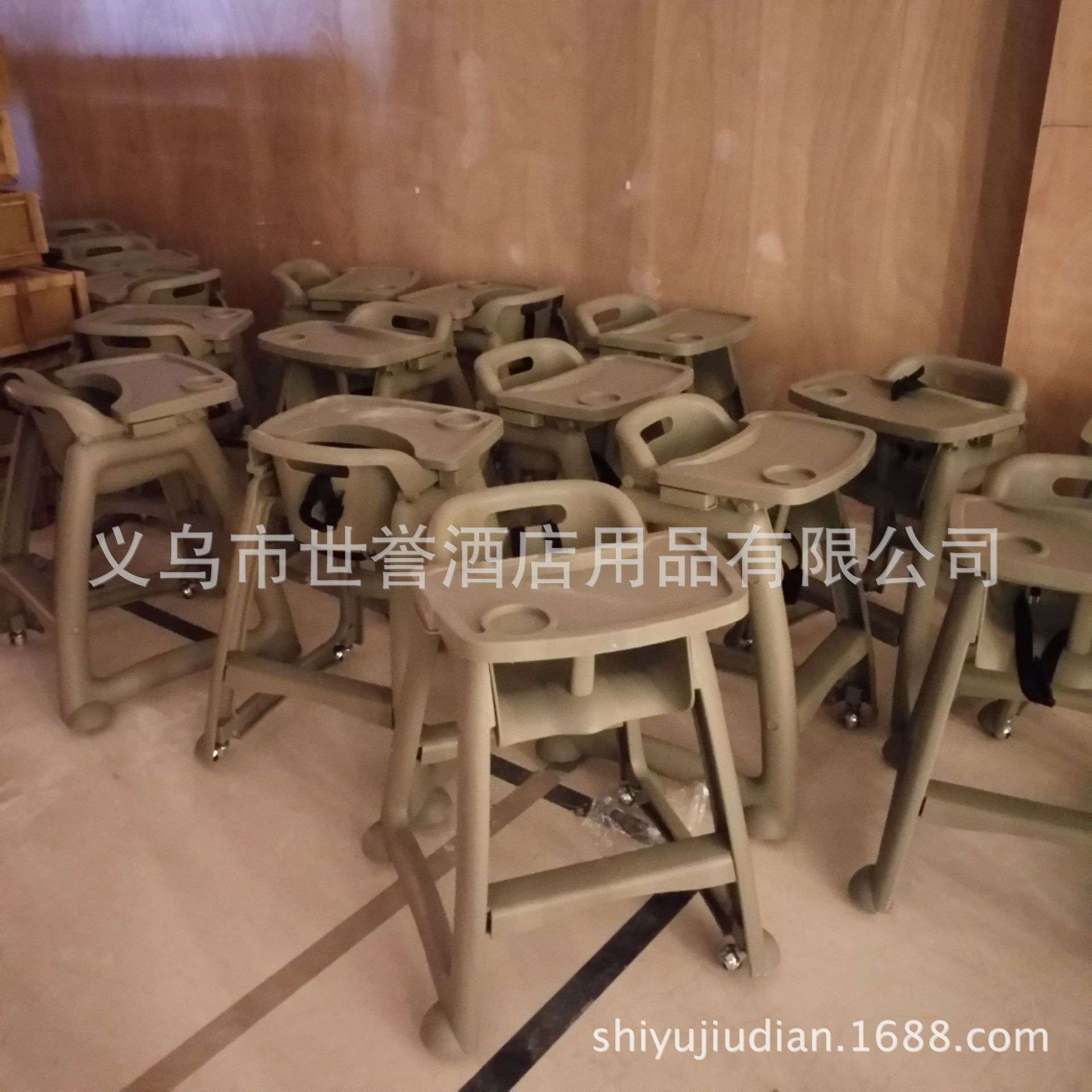 义乌外贸餐厅宝宝餐椅塑料BB椅婴儿餐椅家庭可移动安全儿童宝宝椅