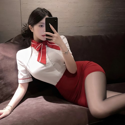 空姐COS纯欲OL制服套装