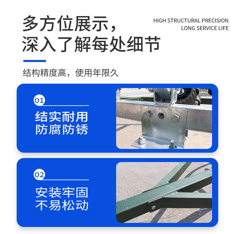 船用拖车 游艇摩托艇拖车快艇拖车 冲锋舟玻璃钢专用专业拖车工厂