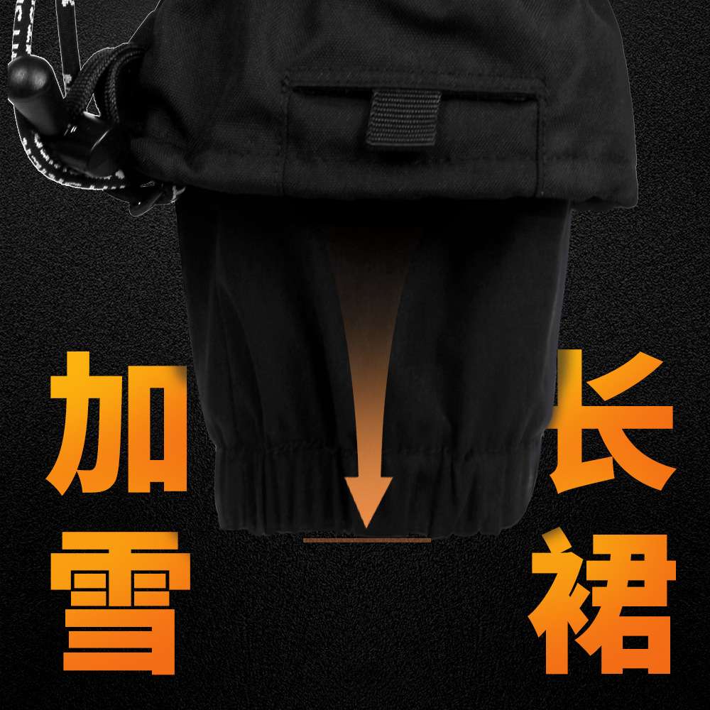 新款成人凯夫拉单板滑雪手套EVA减震防水内置护腕保暖滑雪手套