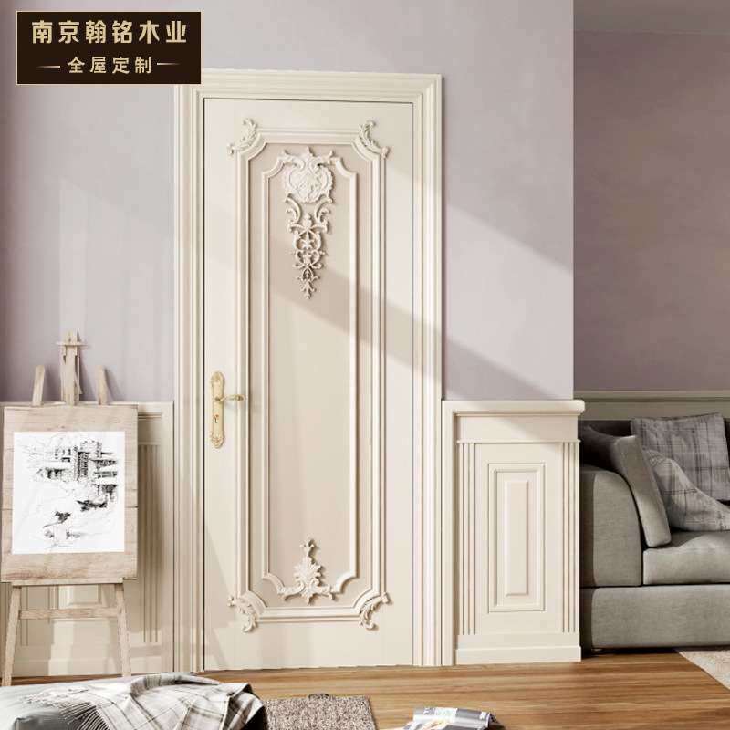 南京全屋制作欧式雕花木质门厂家扬州实力厂家套门家用可来图制作