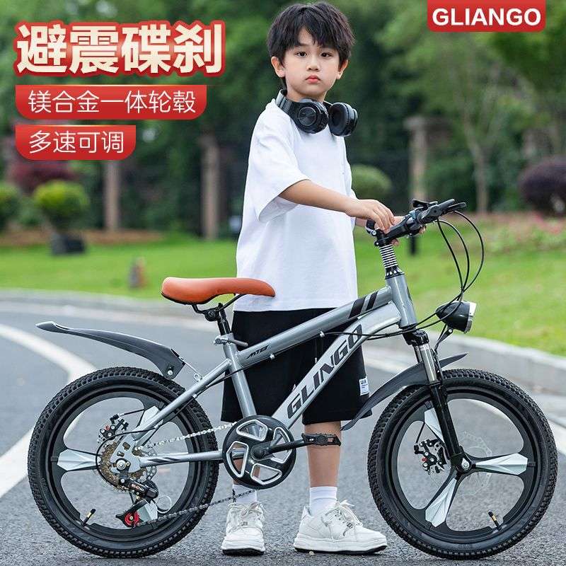 儿童自行车山地中单车20寸8一1210岁以上小学生女孩男孩辐条轮