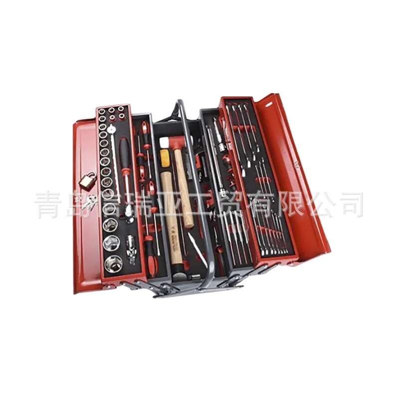 欧时电子 RS PRO 机械工具箱 136-3412 机修82件维修工具套装套件