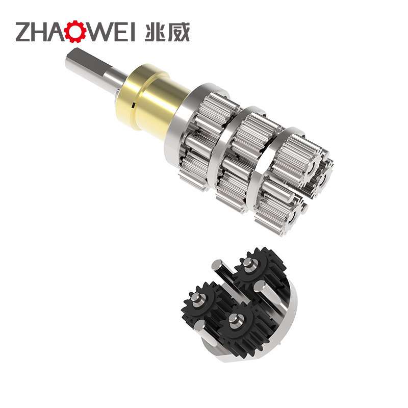 喂猪自动化设备适用直流电机扭力大于2Nm.可用1级齿轮箱减速比6:1