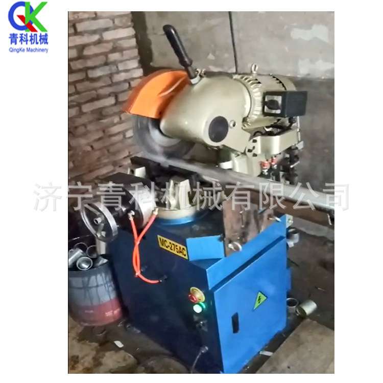 双边双向夹钳切管机 锯片切割下料机 可旋转80*80mm角铁截断机