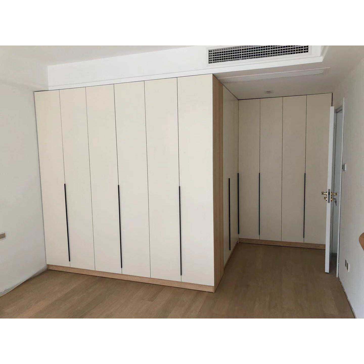 上海工厂直销定做兔宝宝enf级衣柜LU型衣帽间移门壁橱全屋家俱定