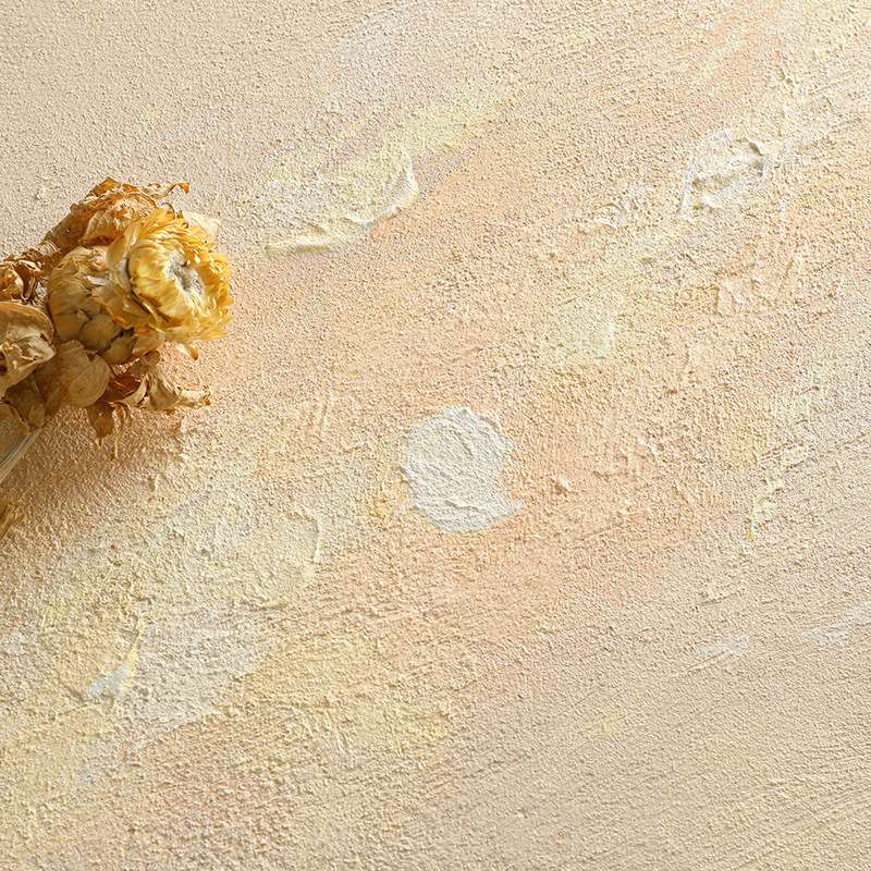 手绘油画《温柔潮汐》奶油风装饰画客厅挂画玄关竖版纯手工画