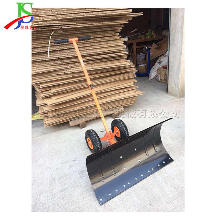 现货供应轮式人工除雪铲 快速清除雪融雪泥工具 路牙冰雪铲除机