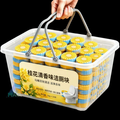 桂花花香洁厕块强力去污除臭留香高效洁净马桶清洁剂厕所除臭神器
