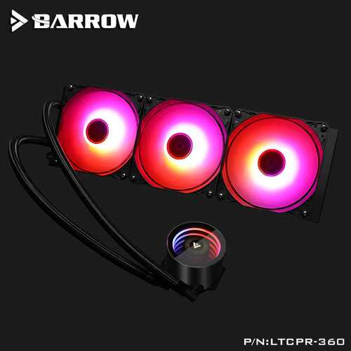 Barrow 炫影 360CPU一体式水冷散热器 ARGB一体冷排 LTCPR-360