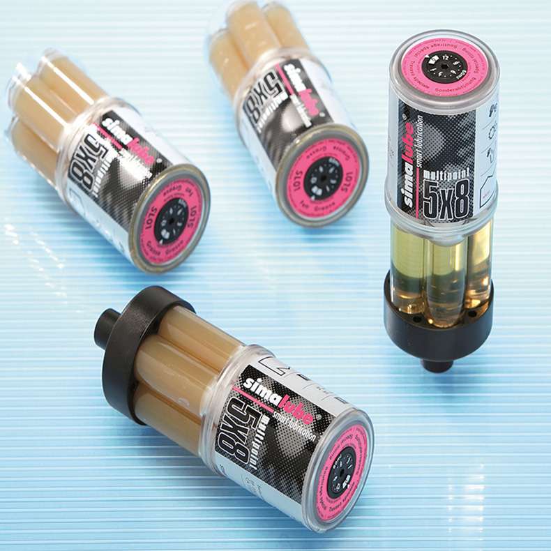 simalube瑞士进口多点式自动注油器SLM 5*8轴承润滑加脂器