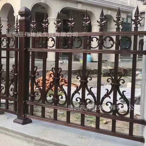 厂家定铝艺护栏铝合金型材栏杆 小区别墅护栏栅栏庭院围墙栏杆
