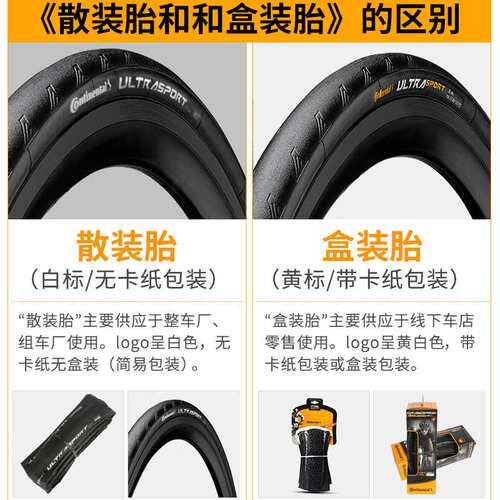 Continental UltraSportIII马牌公路自行车折叠胎grand sportrace