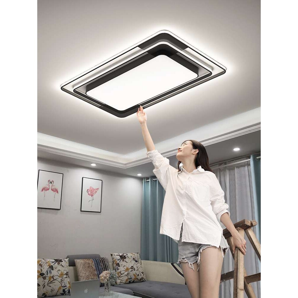 客厅灯 简约现代卧室灯具套餐组合三室二厅大气家用led吸顶灯北欧
