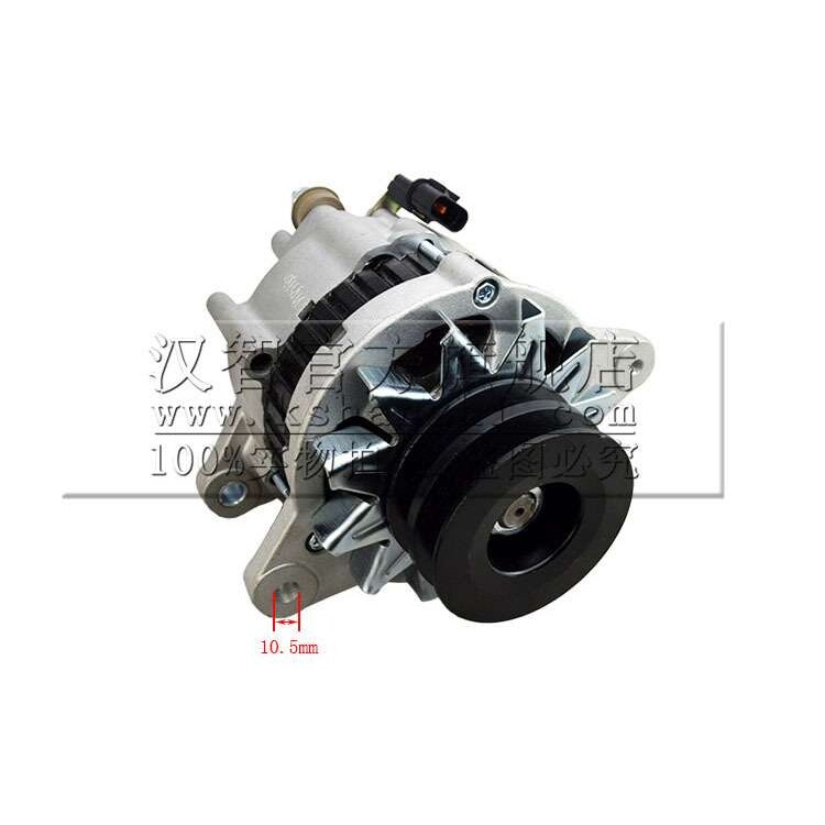 叉车发电机37300-42C12适用现代D4BB叉车配件 12V 65A交流发电机