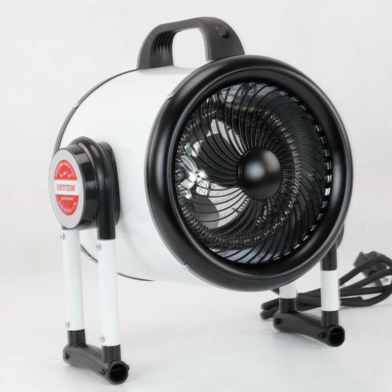 工业黑白暖风机大功率3KW取暖器 商用车间养殖场用暖风机电热风机