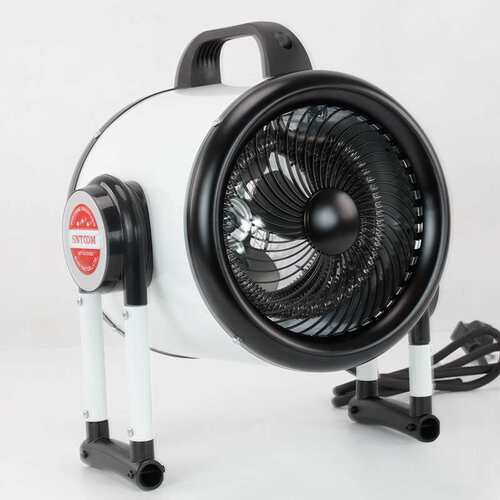 工业黑白暖风机大功率3KW取暖器 商用车间养殖场用暖风机电热风机