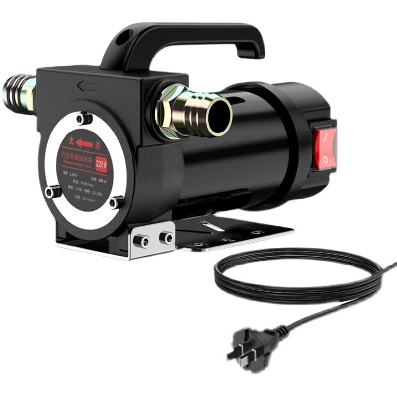 油抽子电动抽油泵12v24v220v柴油泵小型抽油机加油加油自吸泵