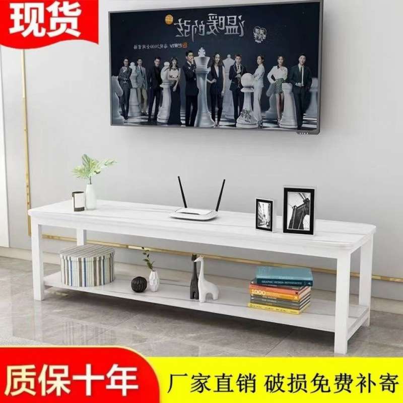 电视柜现代简约小户型北欧仿大理石轻奢卧室地柜客厅出租房组合柜