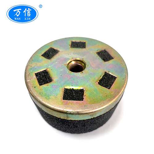 钢轨仿形打磨机用砂轮 6-125*65*M20-A16N5B 大铁盖杯型树脂砂轮